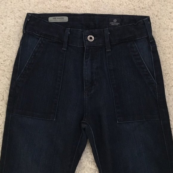 Adriano Goldschmied patch pocket bell bottom jeans - Picture 3 of 9